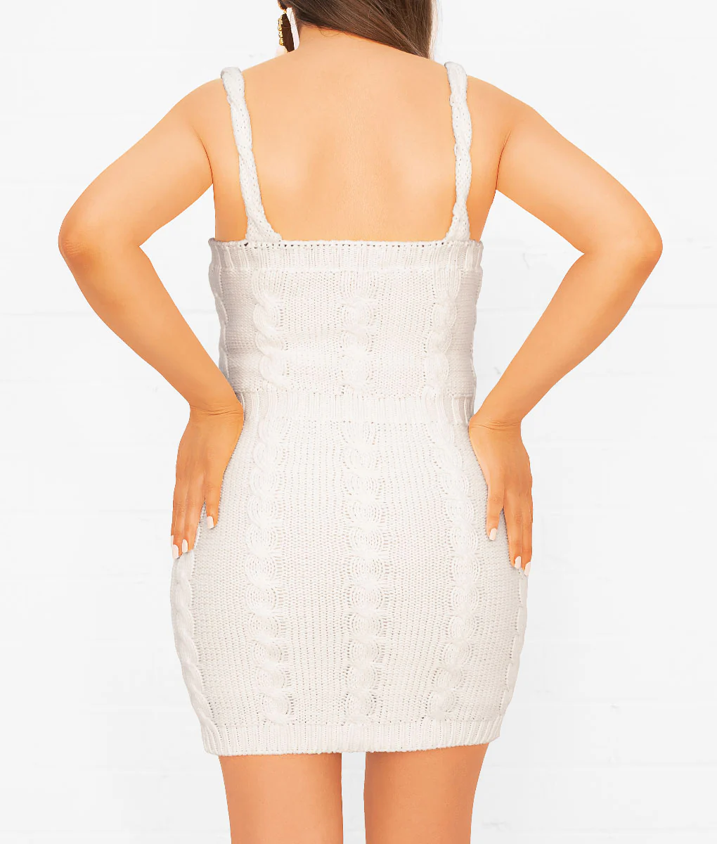 Buchifresa Cable Knit Dress - Image 4