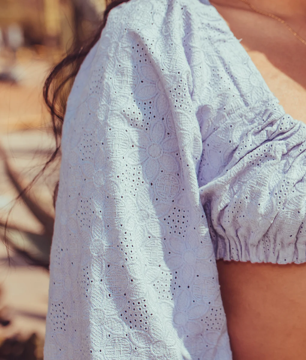 Preciosa Long Sleeve Crop Top - Image 4