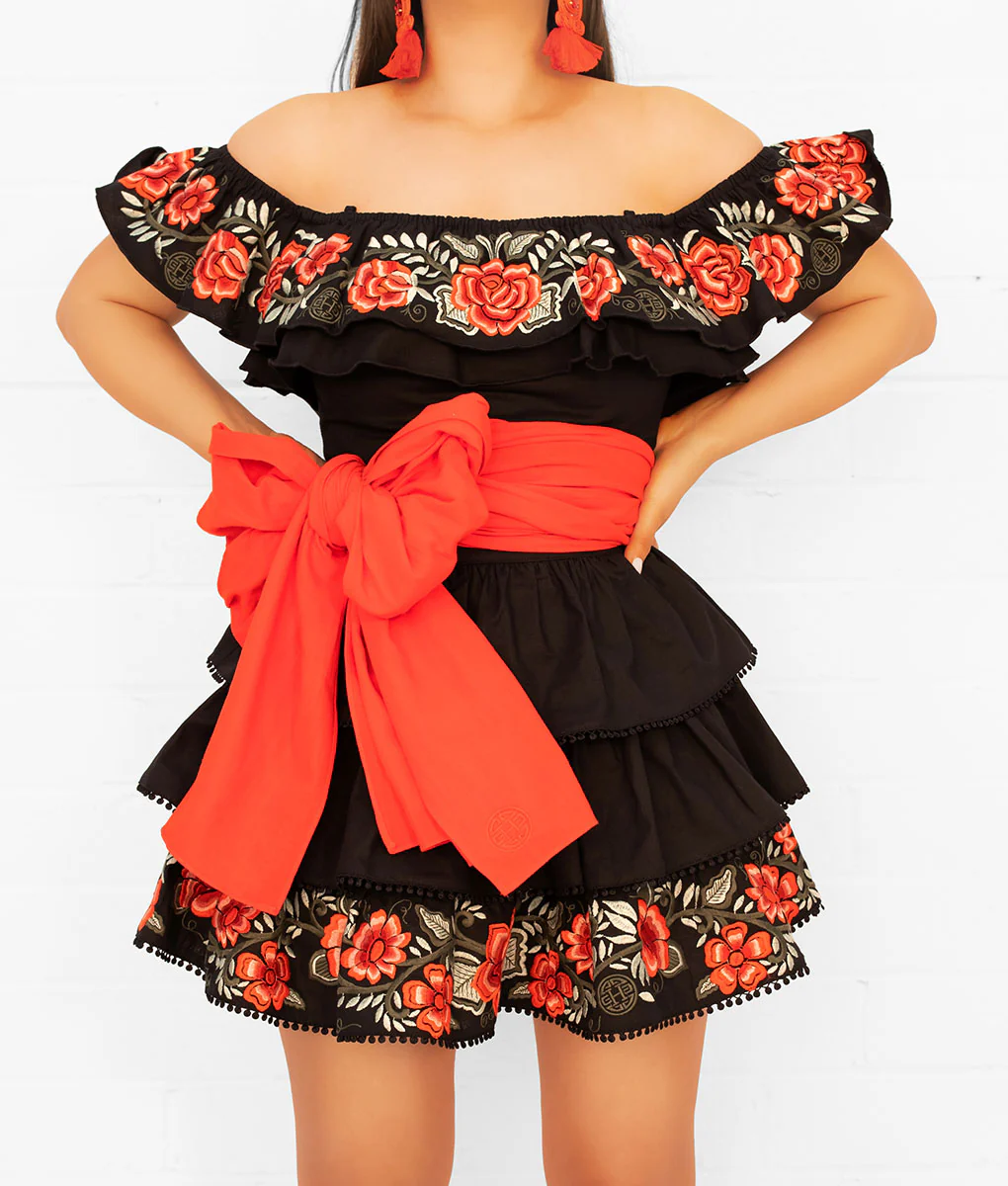 Muñequita Embroidered Skirt & Top Set - Image 3