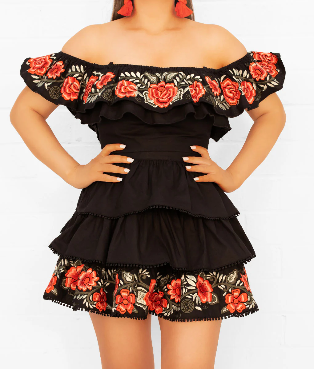 Muñequita Embroidered Skirt & Top Set - Image 4