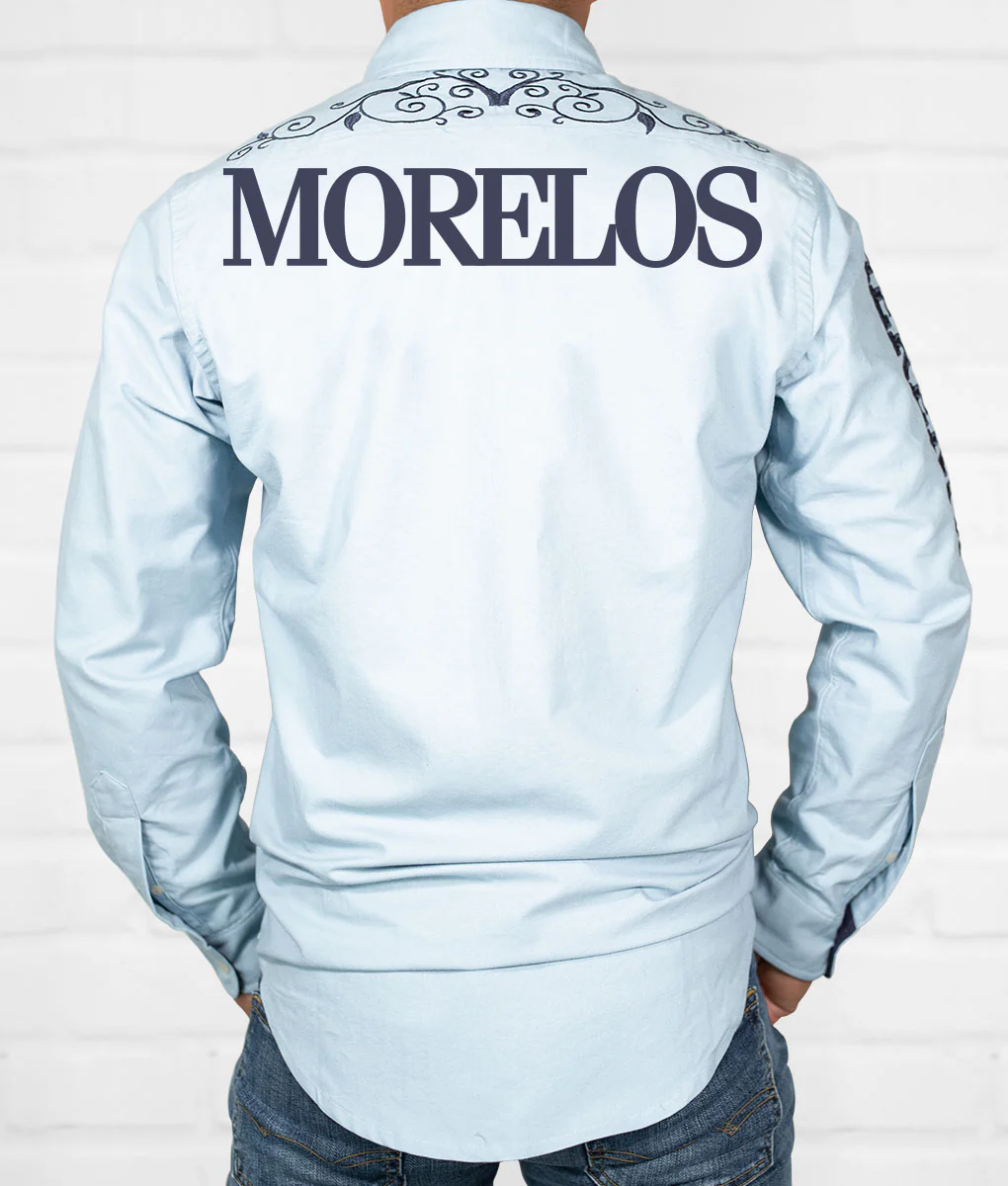 Light Blue State Men's Jaripeo Button-Down - Image 15