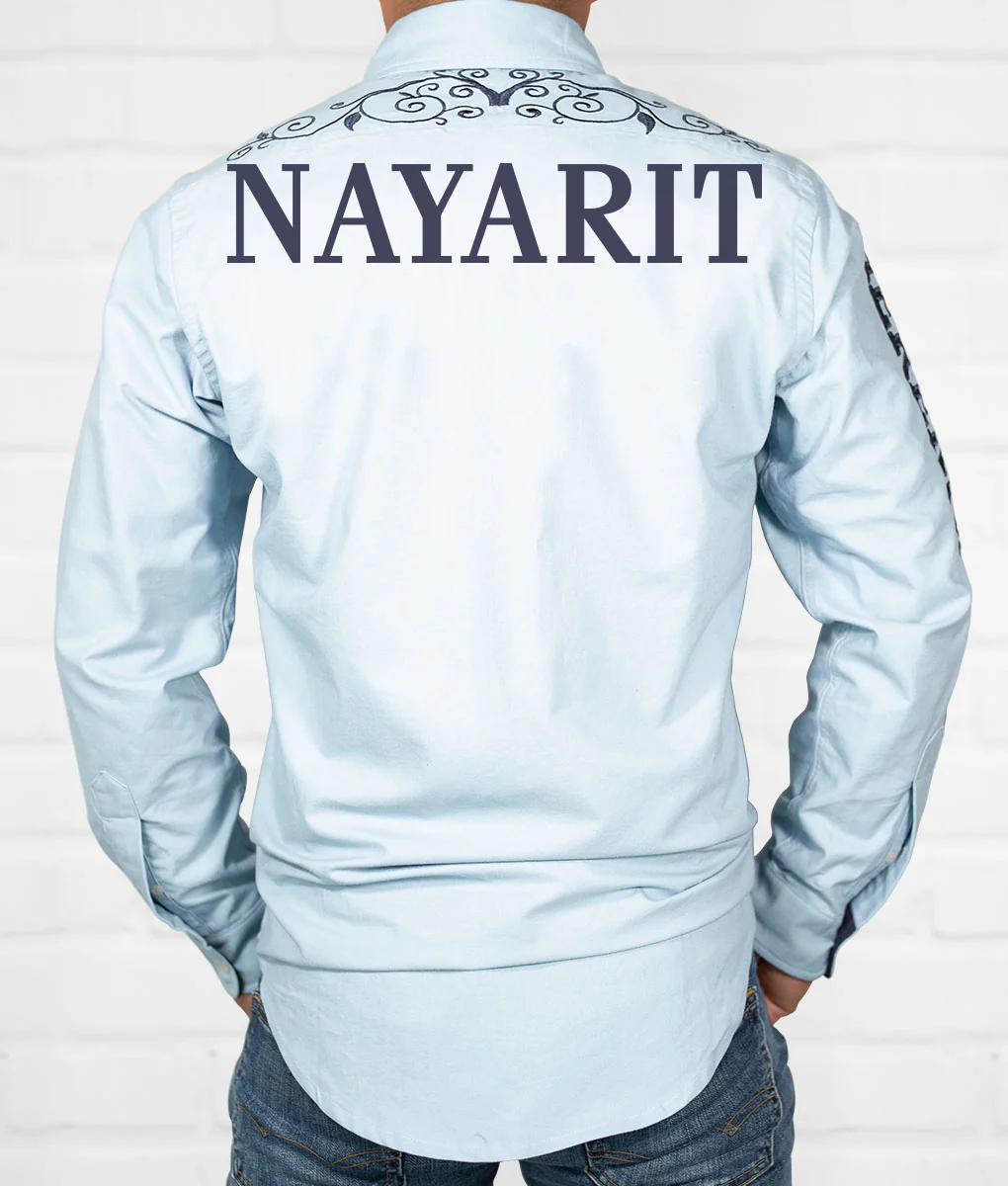 Light Blue State Men's Jaripeo Button-Down - Image 16