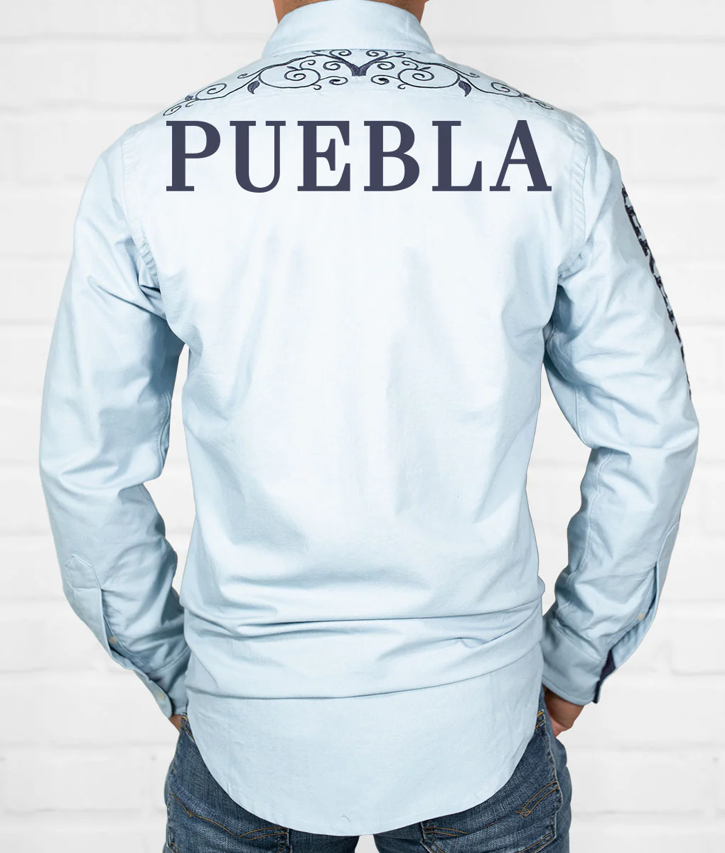 Light Blue State Men's Jaripeo Button-Down - Image 19
