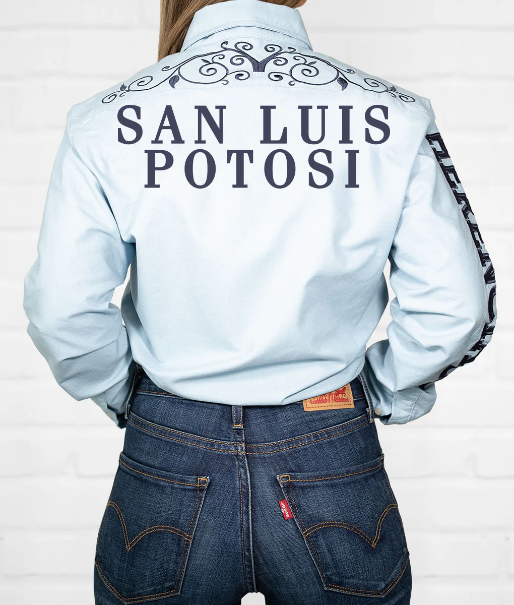 Light Blue State Women's Jaripeo Button-Down - Image 21