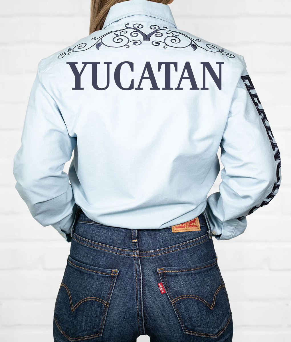 Light Blue State Women's Jaripeo Button-Down - Image 27