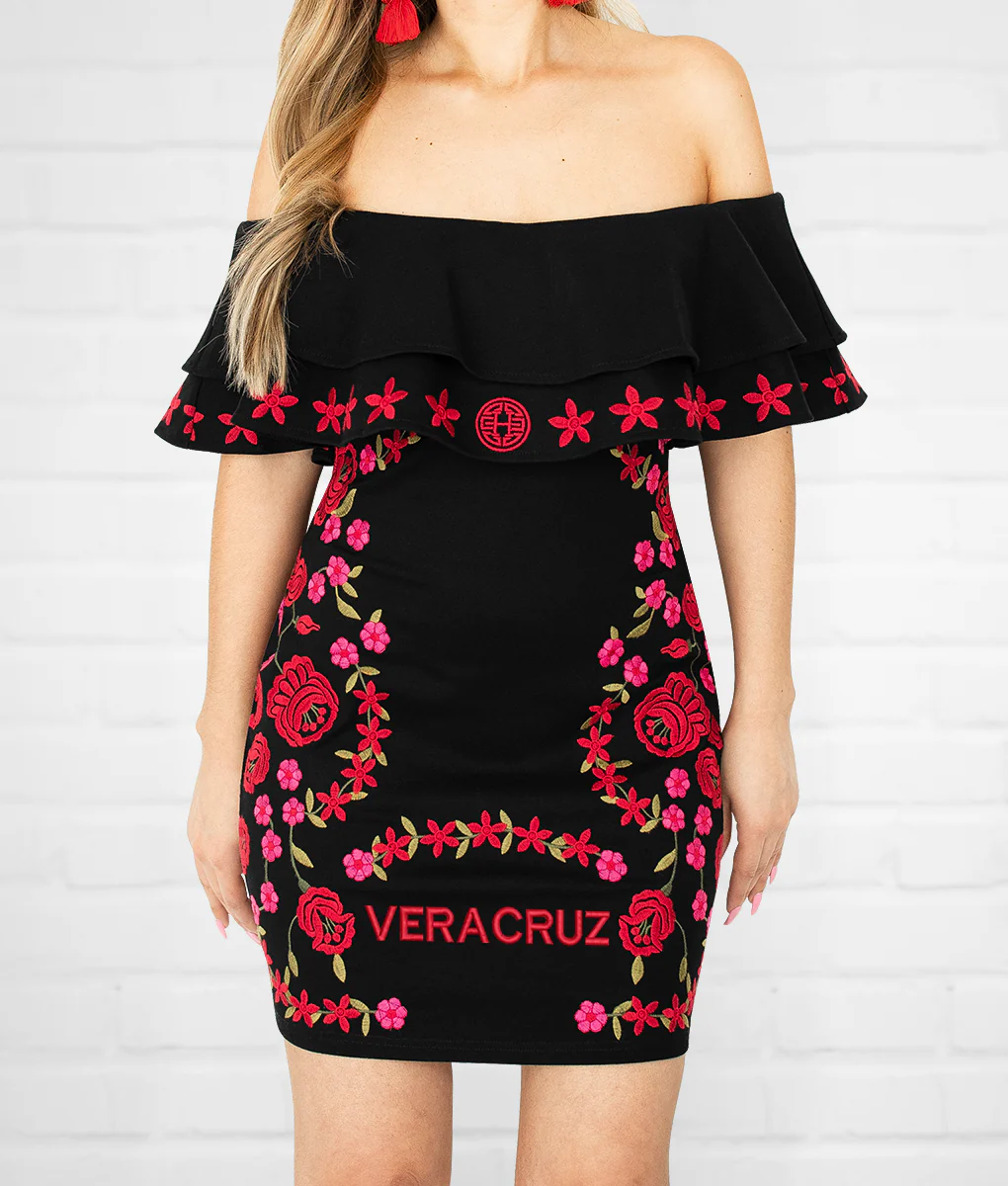 State Aztec Princess Embroidered Dress - Image 29