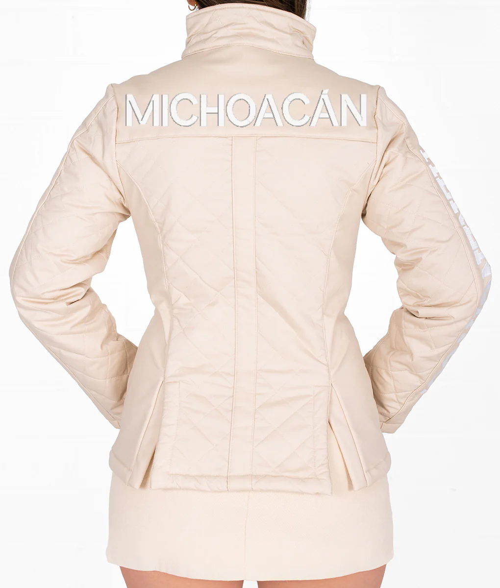 State Women's Quilted Softshell Jacket - Vanilla - Image 13