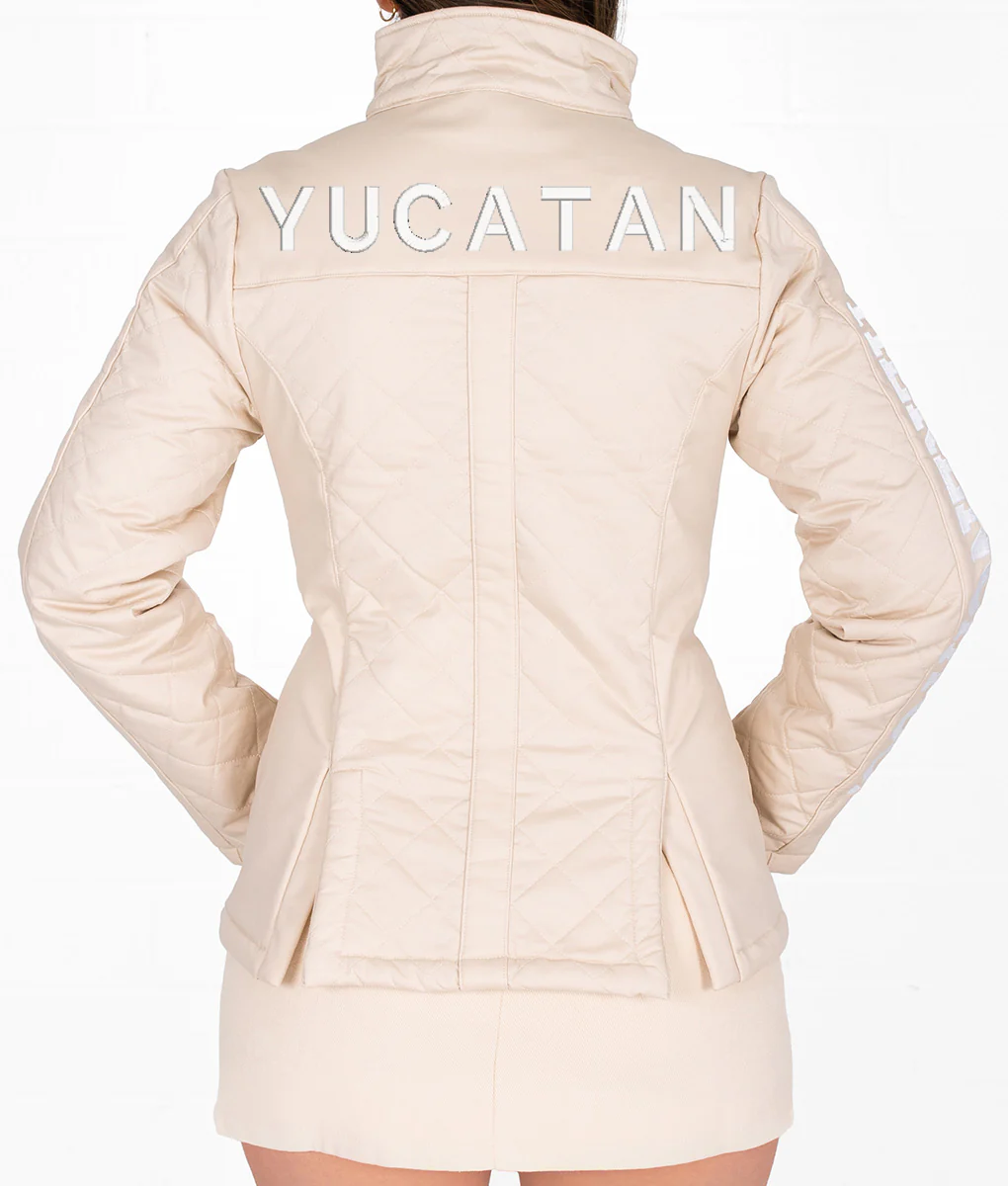 State Women's Quilted Softshell Jacket - Vanilla - Image 25