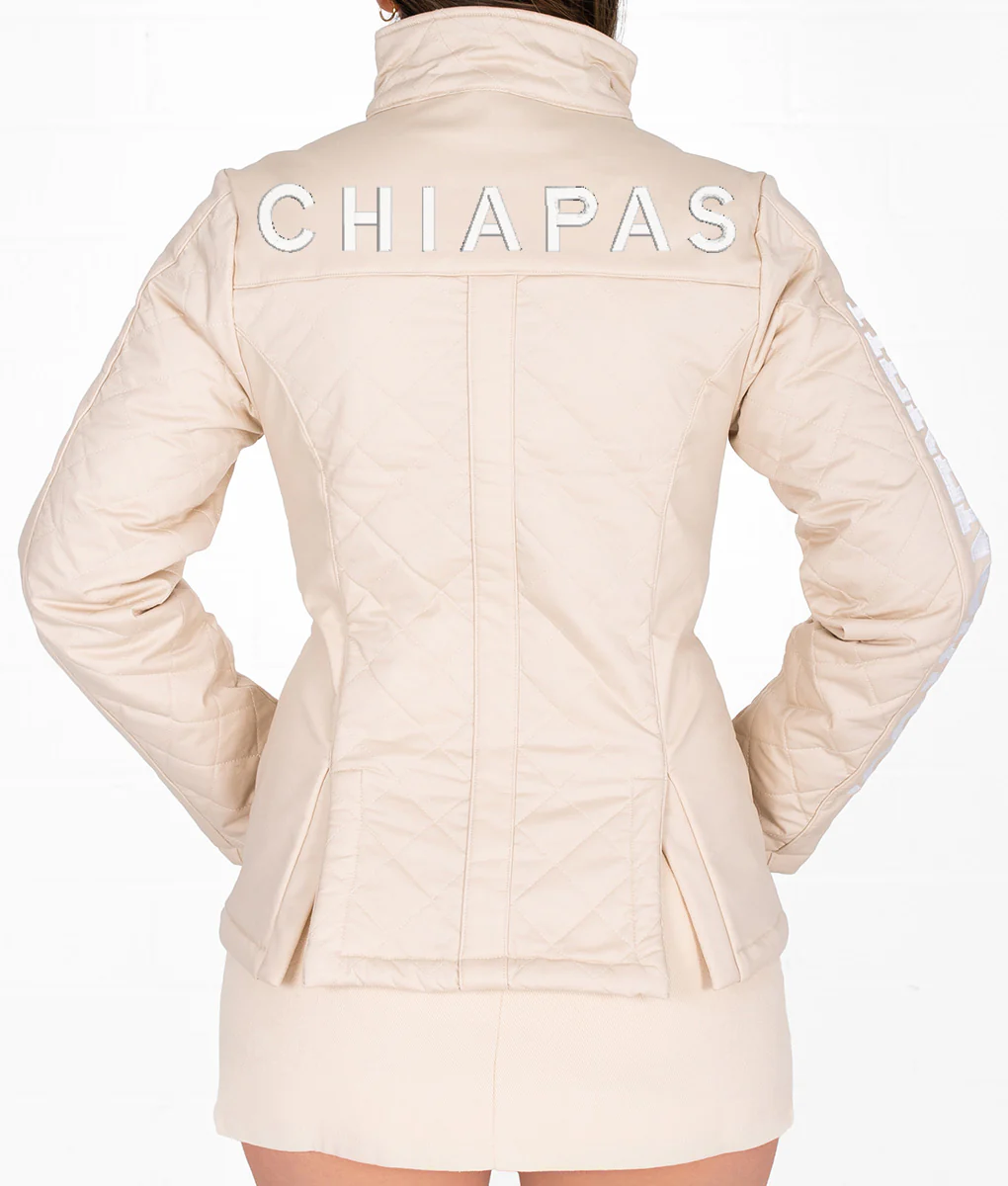State Women's Quilted Softshell Jacket - Vanilla - Image 6